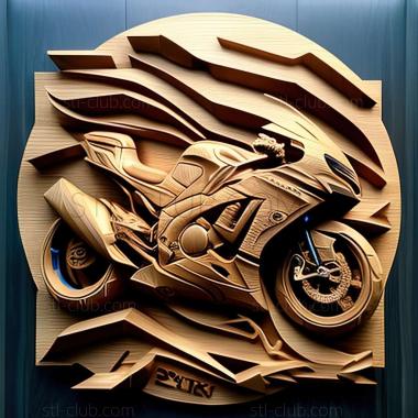 3D мадэль Suzuki GSX R 1100 (STL)